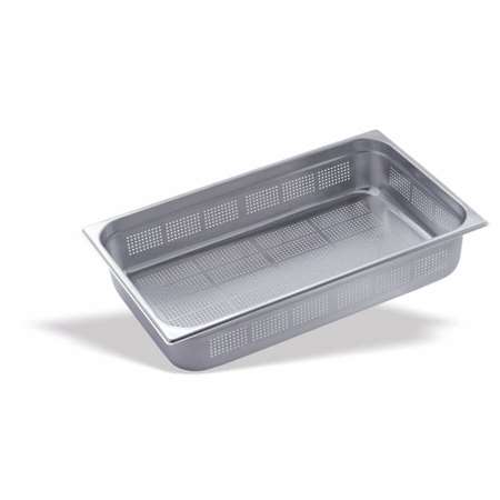 BAC GASTRO GN 1/1 PERFORE H 150MM INOX