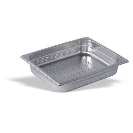 Image de BAC GASTRO GN 1/2 PERFORE H 65MM INOX