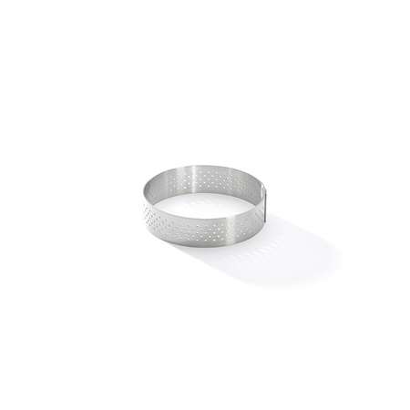 Image de CERCLE Ø8.5CM A TARTE ROND PERFORE H.2CM