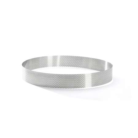 Image de CERCLE Ø24.5CM A TARTE ROND PERFORE H. 3.5CM