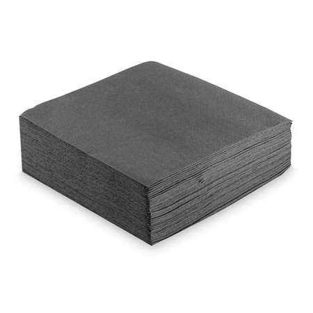 Image de SERVIETTE DOUBLE-POINT 40 X 40CM GRIS ETAIN