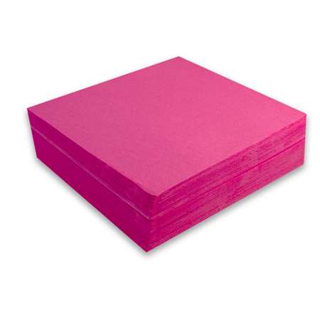 SERVIETTE DOUBLE-POINT40 X 40CM FUSHIA