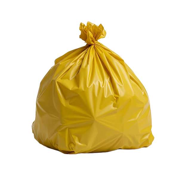 Image de SAC POUBELLE 110L BD JAUNE STD SOUDURE ETOILE