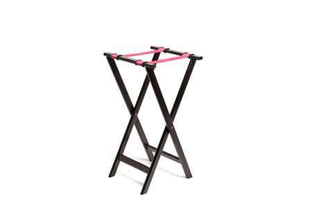 Image de SUPPORT H.83.5CM POUR PLATEAU BOIS NOIR