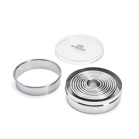 Image de DECOUPOIR ROND UNIS INOX BOITE DE 9