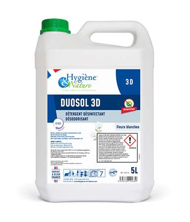 Image de DUOSOL 3D FLEURS BLANCHES