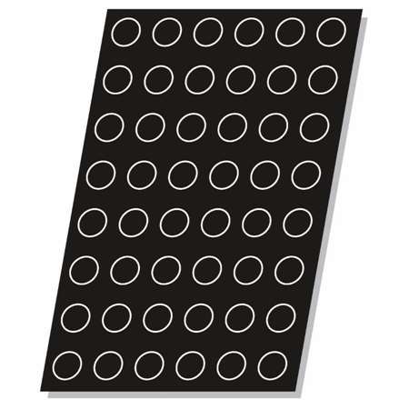 Image de MOULE DEMI-SPHERES FLEXIPAN 96FIG 6ML