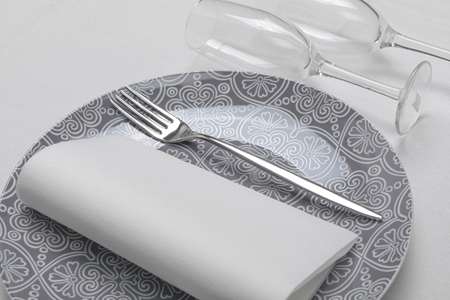 Image de SERVIETTE AIRLAID 40 X 40CM BLANCHE