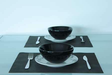 SET FIESTA 100% PLP 30x40cm NOIR