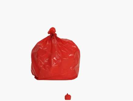 Image de SAC POUBELLE 110L ROUGE BD STD