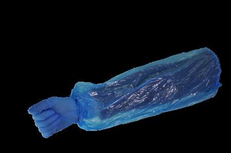 Image de MANCHETTE ELASTIQUE BLEUE PE 20x40