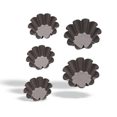 Image de MOULE BRIOCHE 10 COTES 10CM