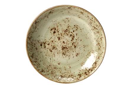 Image de ASSIETTE Ø25.5CM CREUSE CRAFT GREEN SET12