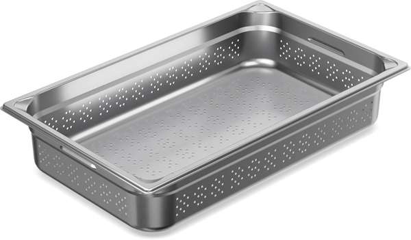 Image de BAC GASTRO GN 1/1 PERFORE H 55MM INOX
