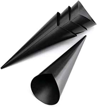 Image de ENSEMBLE DE 4 MOULES CORNET ANTIADHESIVE 12cm