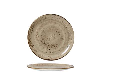 Image de ASSIETTE Ø25.25CM CRAFT PORCINI COUPE SET24