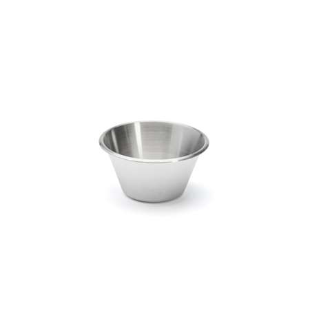 Image de BASSINE CONIQUE Ø32CM INOX BORD ROULE OUVERT H.13.5CM