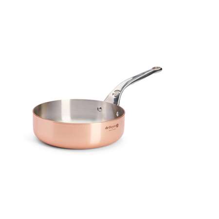 SAUTEUSE Ø24XH.11.4CM EN CUIVRE PRIMA MATERA