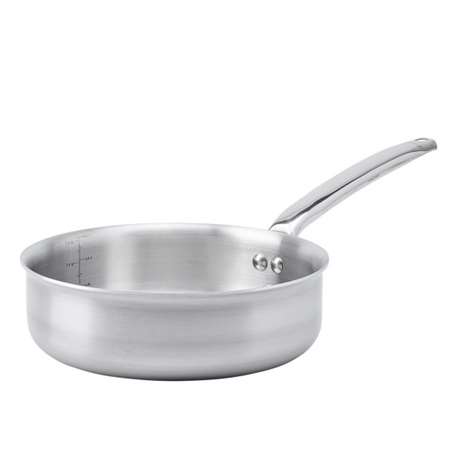 SAUTEUSE Ø28XH.8.6CM ALCHIMY BORD DROIT INOX