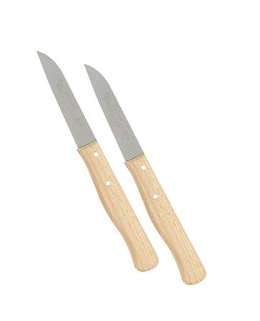 Image de COUTEAU A LEGUMES S2-INOXYDABLE MANCHE BOIS
