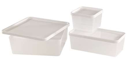 Image de BOITE CARTY TRANSPARENTE AVEC COUVERCLE 75CL