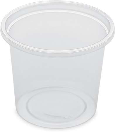 Image de POT ROND TRANSPARENT 125CC