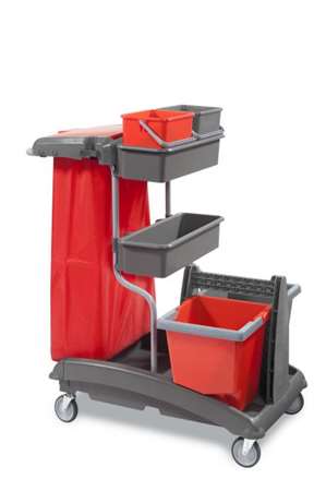 Image de CHARIOT DE MENAGE IDEATOP6 S/P AVEC ROUES 125mm