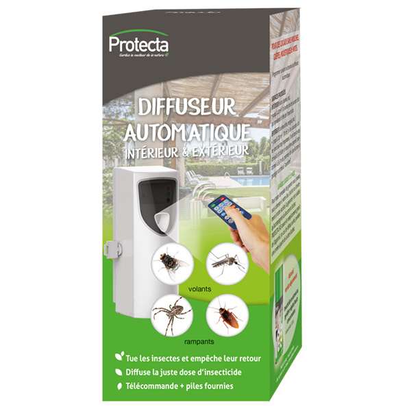 Image de DIFFUSEUR AUTOMATIQUE D'AEROSOL + télécommande + piles