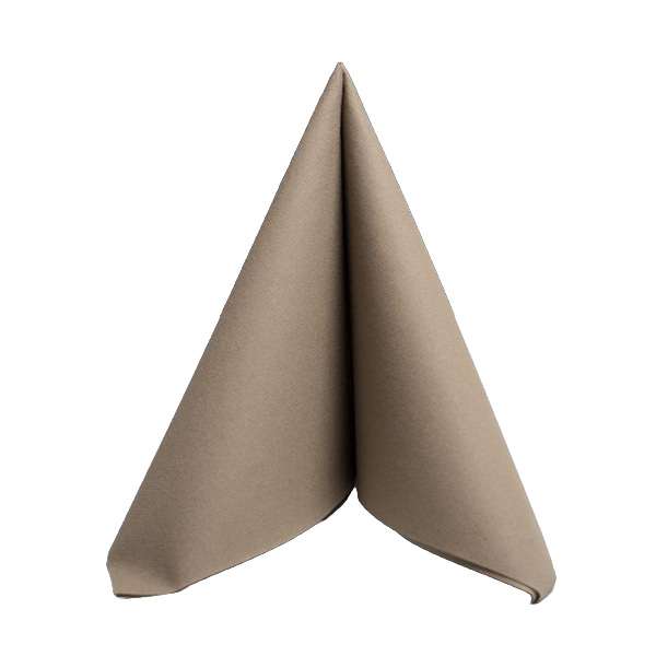 Image de SERVIETTE LIGHT AIRLAID CAPPUCCINO