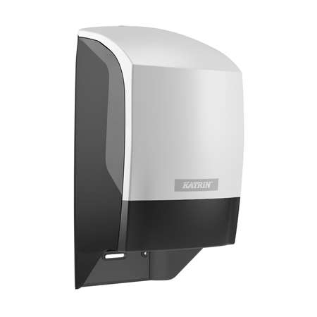 Image de DISTRIBUTEUR KATRIN NEW DESIGN PAPIER TOILETTE BLANC