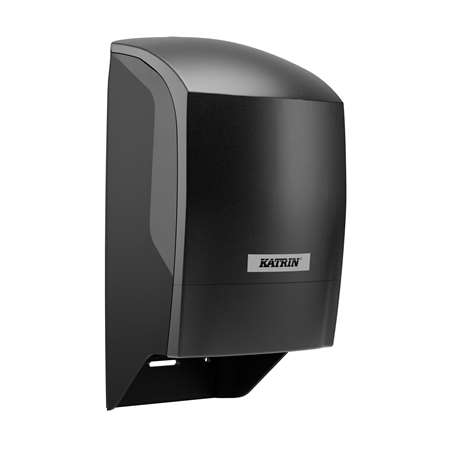Image de DISTRIBUTEUR KATRIN NEW DESIGN PAPIER TOILETTE NOIR