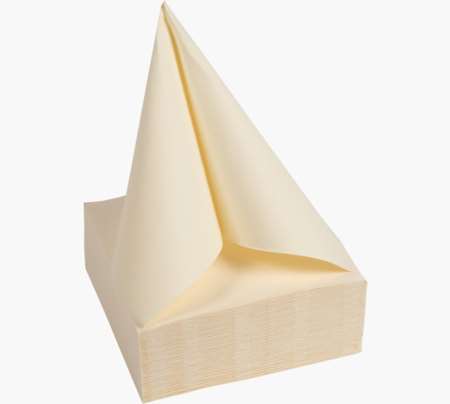 Image de SERVIETTE MICRO-GAUFRE 38 X38CM IVOIRE