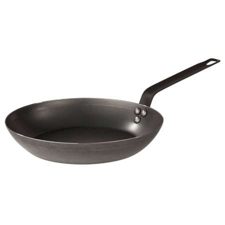 Image de POELE Ø32CM LYONNAISE ACIER AU CARBONE