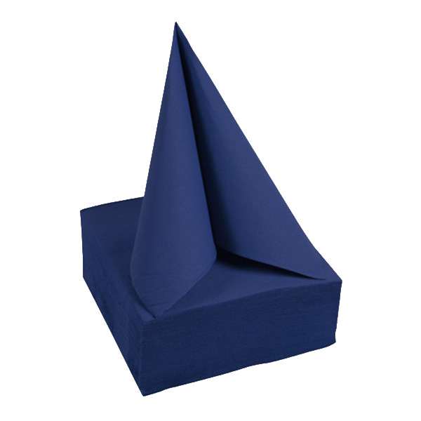 Image de SERVIETTE MICRO-GAUFRE 38 X38CM BLEU MARINE