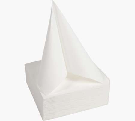 Image de SERVIETTE MICRO-GAUFRE 38 X38CM BLANCHE