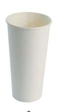 Image de GOBELET CARTON 50/60 CL BLANC