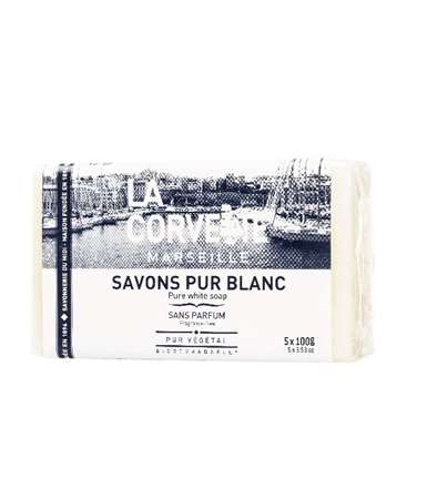 Image de SAVON DE MARSEILLE PUR BLANC 100GR
