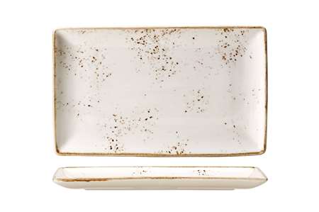 Image de ASSIETTE RECTANGLE CRAFT WHITE ONE 27x16.75CM SET6