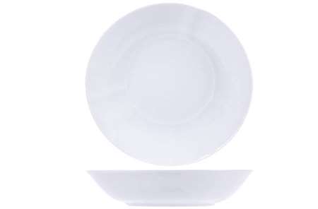 Image de ASSIETTE CREUSE Ø21CM VOLARE BLANC