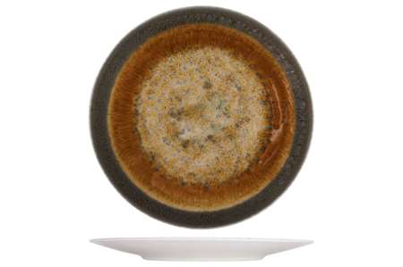 Image de ASSIETTE Ø27CM IRIS BROWN