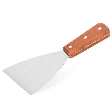 Image de RACLETTE GRATTOIR TRIANGLE MANCHE BOIS