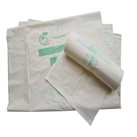 Image de SAC POUBELLE 130L BLANC BIODEGRADABLE