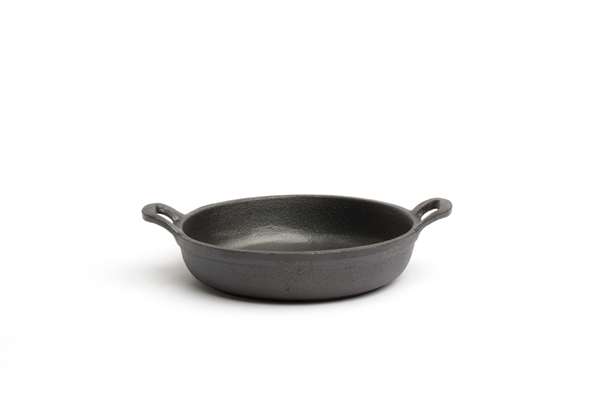 Image de POELE MINI Ø14.5CM RONDE EN FONTE 2 POIGNETS