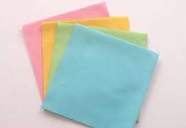 Image de LAVETTE EVOLON JAUNE 40X42 - SACHET DE 5