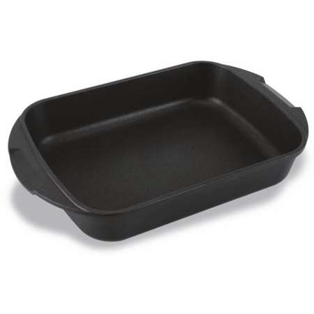 Image de PLAT 30X22XH.7CM A ROTIR ANTI-ADHESIF FONTE D'ALUMINIUM