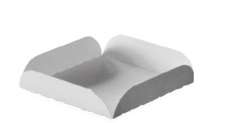 Image de CARRE CARTON BLANC 13X13