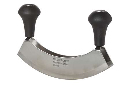 Image de HACHOIR PERSIL DEUX LAMES 18CM INOX POIGNET PP NOIR