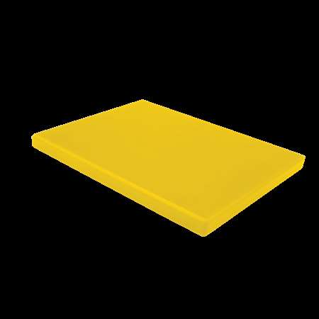 Image de PLANCHE A DECOUPER 40 X 30 X H. 2CM JAUNE