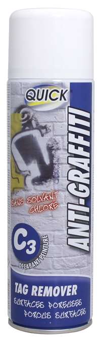 Image de QUICK ANTI GRAFFITI C3 500 ML SURFACE POREUSE