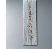 Image de SAC SANDWICH KRAFT BLANC 10X6X36